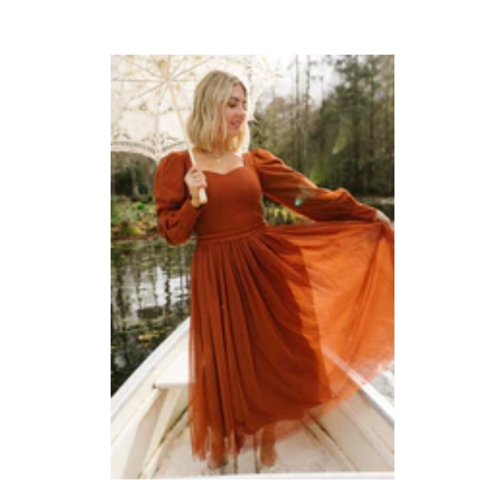 Ivy City Florence Dresses (Rust) WOMENS
